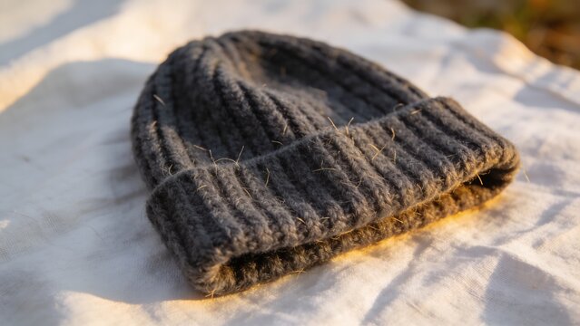 winter hat and bennie