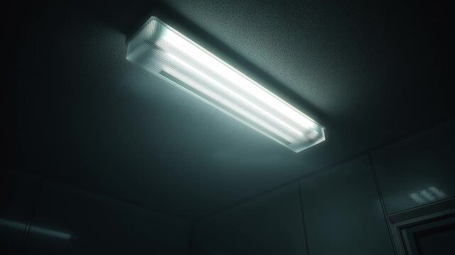 不気味な雰囲気の電灯