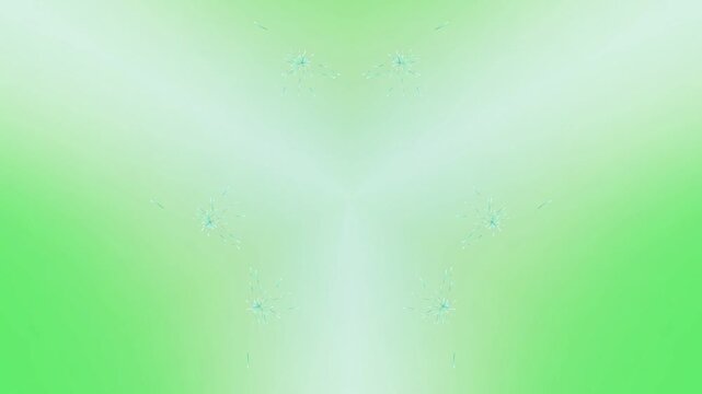 Green gradient background texture.