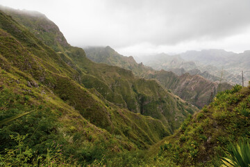 Obraz premium Cape Verde, an old colony of Portugal with all its landscape, people and communities