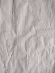 Obraz premium shabby white paper background, dull white paper surface, old paper wallpaper isolated with 