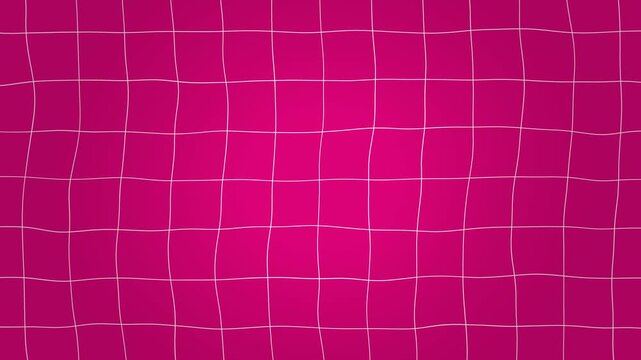 Abstract Pink Grid Pattern Background Loop.