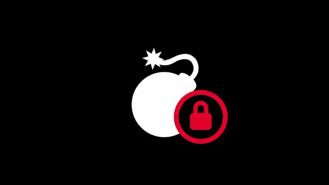 The white bomb icon with a small red padlock suggests a restricted explosive item or a locked destructive ability within a gaming user interface