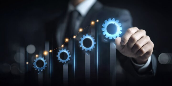 We measure progress by tracking and monitoring for analysis, leading to performance improvement and securing a financial goal.