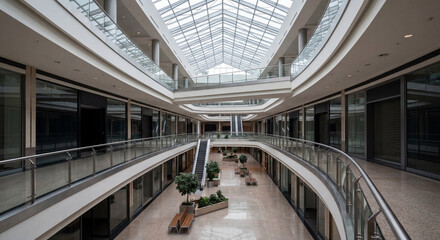 Fototapeta premium shopping mall interior