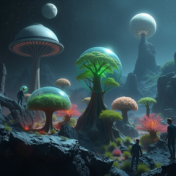 Alien Ecosystem: A Glimpse Into Xenogenesis and Otherworldly Evolution