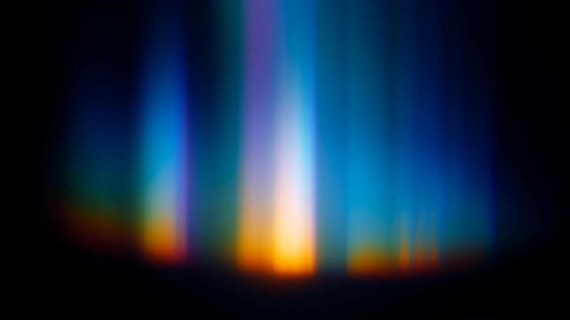 Abstract animation dark background refraction effect loop looping render gradient futuristic iridescent shape subtle looping render of gradient light with abstract animation and dark blend