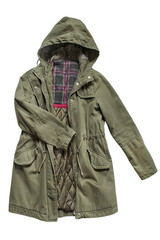 Parka coat isolated © Tarzhanova