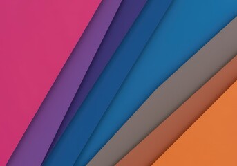 Fototapeta premium Abstract background showing complex layered dimensions blending seamlessly with soft colors and geometric depth, unity, modern, light