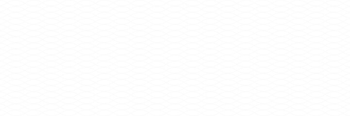 White wave pattern background, seamless geometric texture, abstract minimalist light grey fish scale grid, simple modern overlapping line wallpaper. © Shekhar438