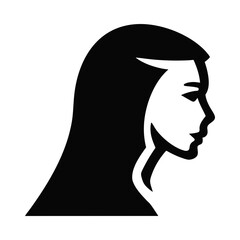 Girl Profile Portrait Side View © edt