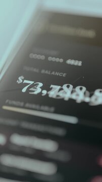 Bank Account Drained to Zero, Financial Loss Concept