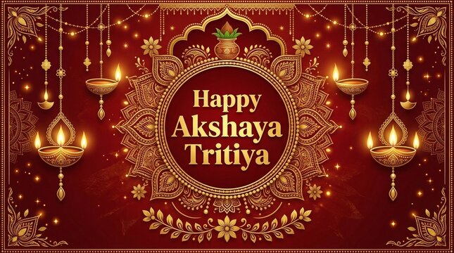 akshaya tritiya hindu culture background design