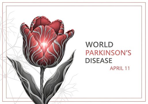 World parkinson's disease awareness day tulip image
