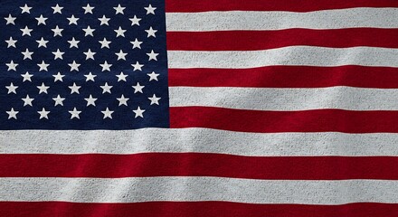 Fototapeta premium Stars and Stripes: A Textured Embrace