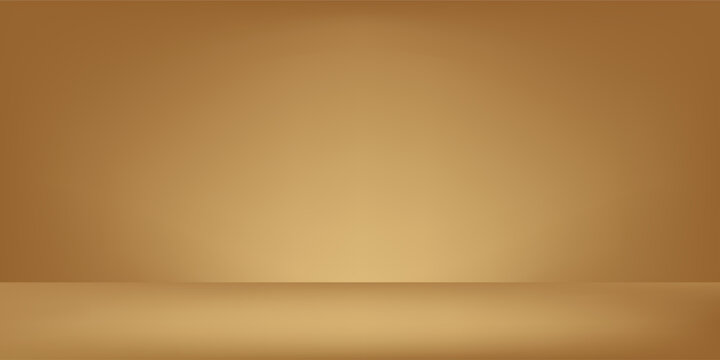 Wall interior background, studio  and backdrops show products. with shadow from window color gold and white. background for text insertion and presentation of product