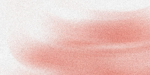 Fototapeta premium Soft pink brush stroke on white background with texture
