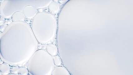 Clear liquid bubbles macro abstract water texture transparent fluid surface minimal clean...