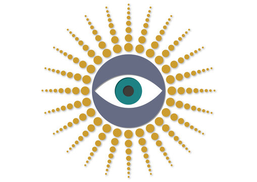 Mind's eye, conceptual illustration