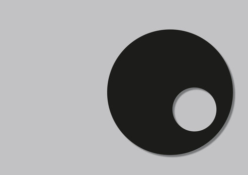 Blind spot, conceptual illustration