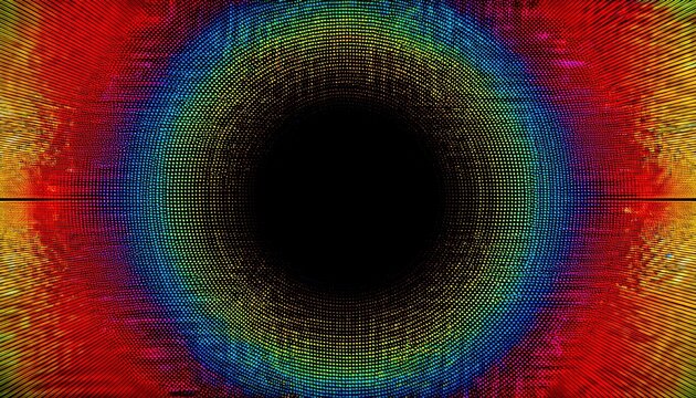 Recurso De Fondo Con Texturas De Semitono De Color En Tonos Grises Con Forma Circular Recurso De Diseno En Formato Rectangular Alargado Con Espacio Para Texto O Imagen