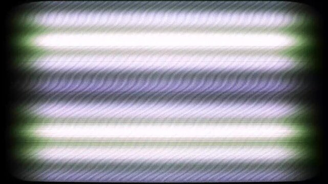 CRT-cyberpunk aesthetics monitor with colored artifacts. A screen with a flickering effect and analog distortion.