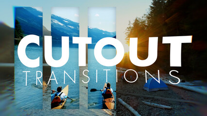 Shutter Shapes Cutout Transitions