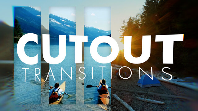 Shutter Shapes Cutout Transitions