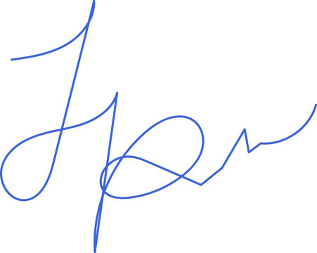 Signatures. Vector isolated collection. Handwritten signature. Abstract autograph. 