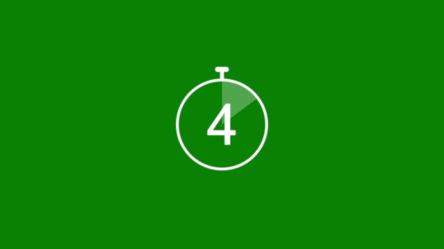 Clock countdown timer 30 seconds animation. Countdown timer from 0 to 30 seconds real time. 30 seconds countdown timer watch concept.