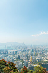 Fototapeta premium 香港 飛鵝山からの景色