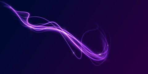 Circular energy ring pulses with bright light. Fine sparks orbit smoothly around it. Transparent PNG isolates the glowing form. © Little Monster 2070