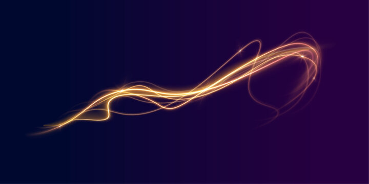 Bright energy trails form a glowing vortex. Fine sparks rotate around the center. The image feels intense and alive.
