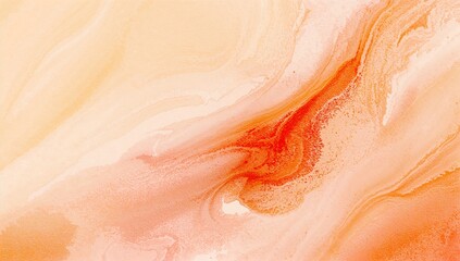 Fototapeta premium Watercolor and Marble Textured Background - Soft Artistic Blend with Elegant Veining and Organic Washes