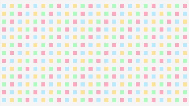Minimalist Pastel Square Pattern Geometric Grid Background