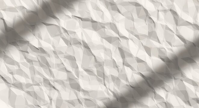 Crinkled Paper Texture Abstract Background
