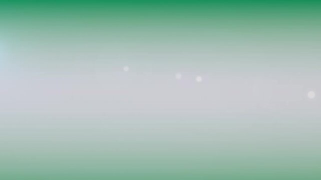 Animation of green to grey gradient background with copy space