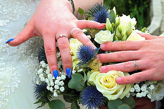 Le bouquet des mari&eacute;s