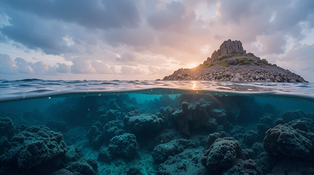 crevasse sous marine