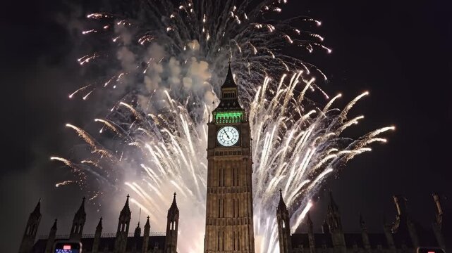Celebrate Big Ben With Spectacular Fireworks Display Tonight