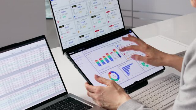 Fintech Analyst Reviews Multiple Financial Reports