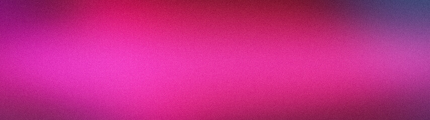 Fototapeta premium Abstract grainy gradient background with vibrant pink and magenta neon light textures