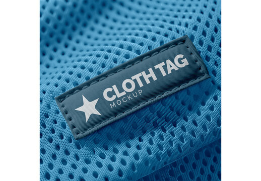 Cloth Tag Mockup