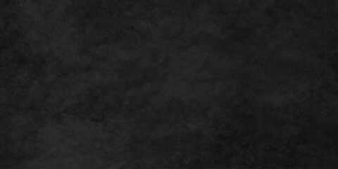 Dark charcoal grunge wall texture background. Dark black rough grunge surface with smoke edge. Black texture chalk board and black board. © MDFAIMIDULISLAM
