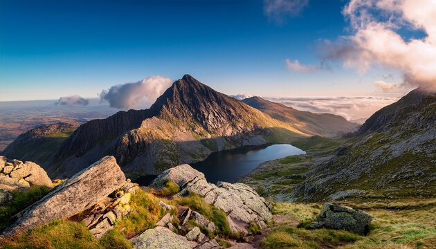 Mount Tryfan In Snowdonia
