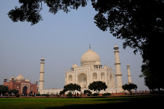 Taj Mahal in Agra, Uttar Pradesh, India.