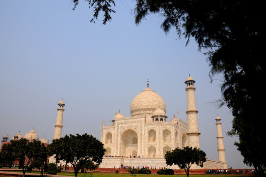 Taj Mahal in Agra, Uttar Pradesh, India.