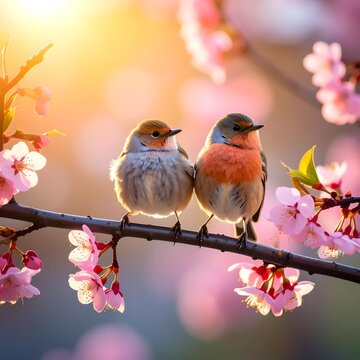 robin on branch
