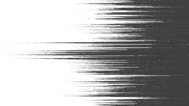 Glitchy distorted digital error texture with horizontal lines and noise pattern abstract digital distortion