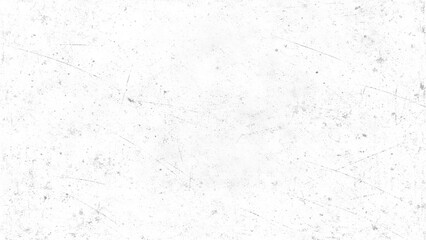 Fototapeta premium Scratched and dirty white surface with grey spots and lines texture background